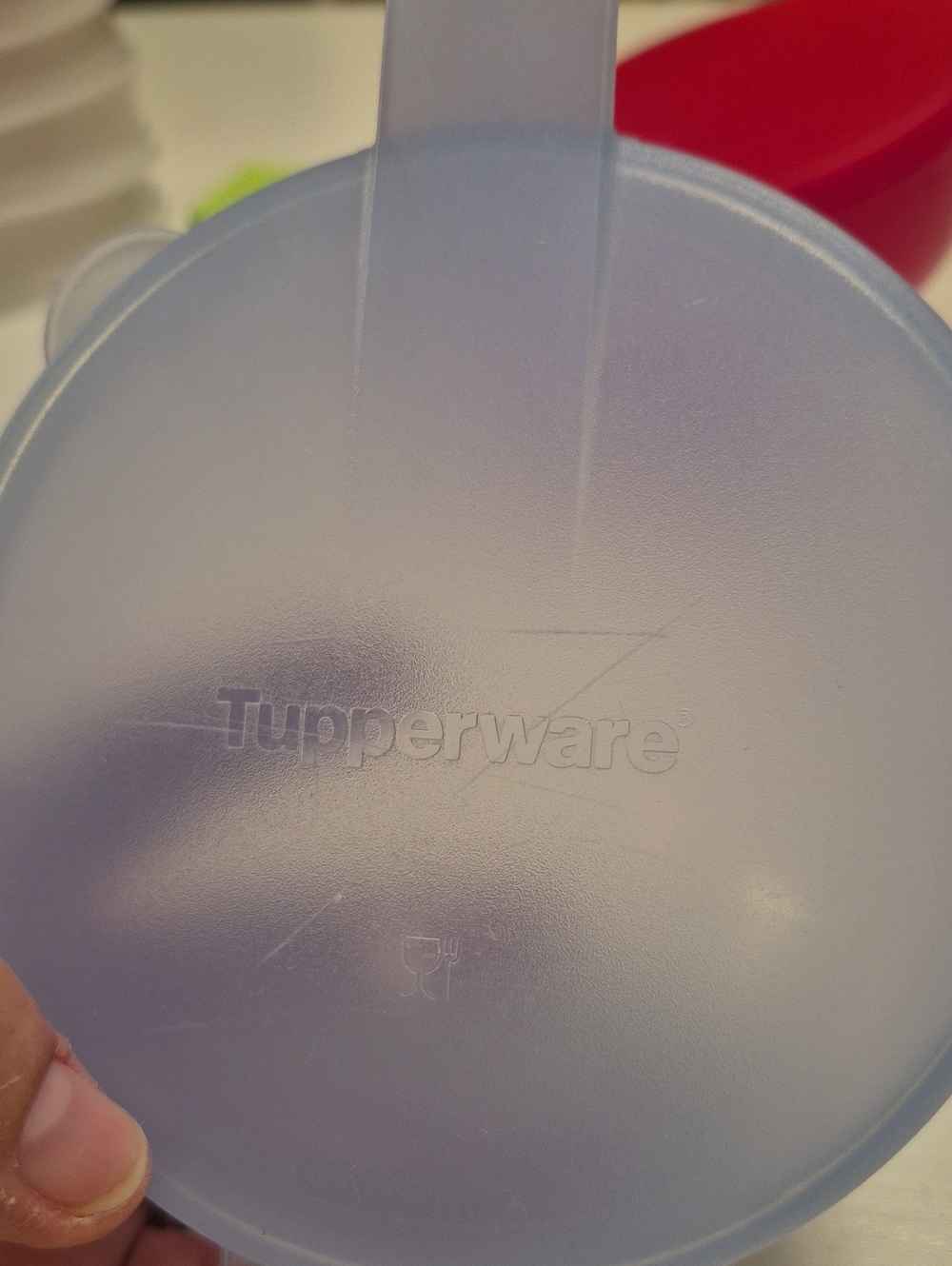 Tupperware Forget Me Not Storage Container - Picture 5 of 5